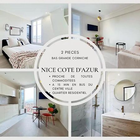 Ferienwohnung Le Panoramique Nizza Exterior foto